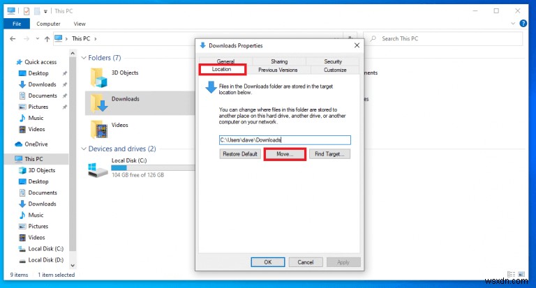 Windows 10/11で新しいアプリとファイルの保存先を簡単に変更する2つの方法