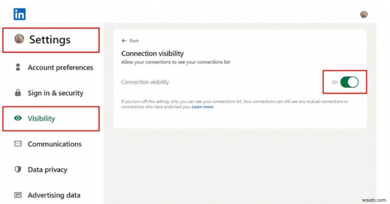 LinkedInで人脈リストの公開をオフにする方法|接続収集からネットワークを守る