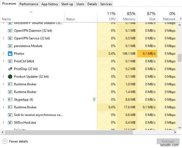 Windows 11でMicrosoft.Photos.exeのメモリ使用量が高くなる問題を解決する方法
