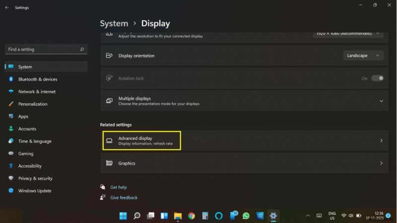 Windows 11のダイナミック リフレッシュ レート(DRR)とは?有効化する方法を徹底解説