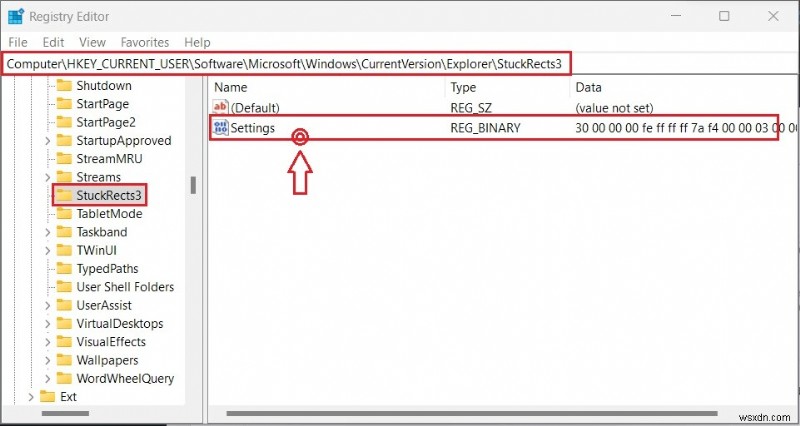Windows 11でタスクバーのサイズと位置（向き）を変更する方法【レジストリ編集】