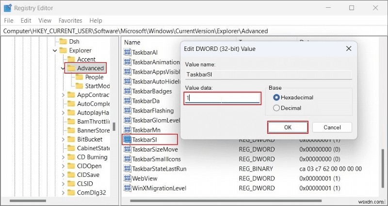 Windows 11でタスクバーのサイズと位置（向き）を変更する方法【レジストリ編集】