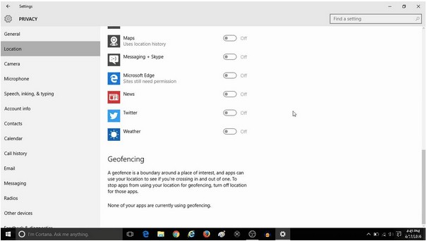 Windows 10の「位置情報が最近アクセスされました」通知を非表示にする4つの対処法