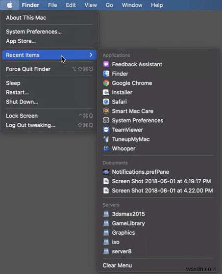 Macで最近使ったファイルやフォルダを消去する方法|Finder・ブラウザの履歴もクリア