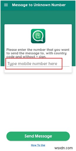 電話番号を保存せずにWhatsAppメッセージを送る方法｜「Message To Unknown Number」の使い方を徹底解説