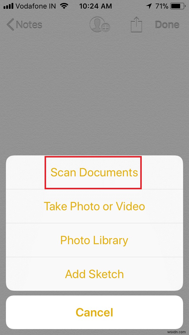 iOS 11の「メモ」アプリで書類をスキャンしてPDF化する方法