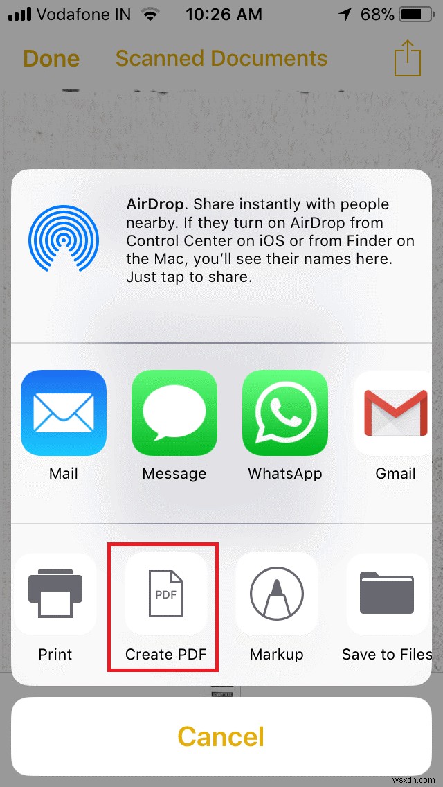 iOS 11の「メモ」アプリで書類をスキャンしてPDF化する方法