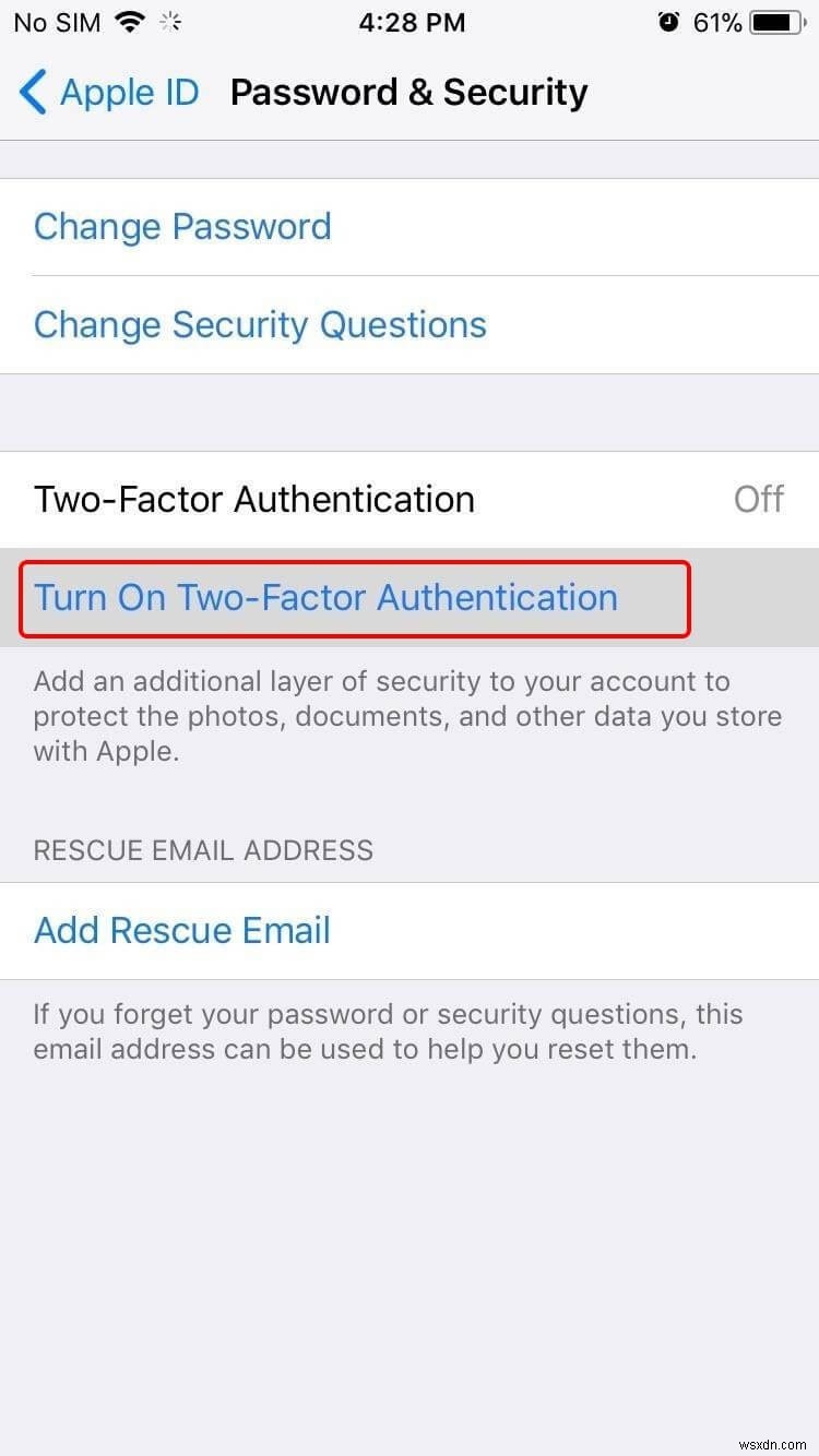 iOS 11で2ファクタ認証（2要素認証）を有効・無効にする方法