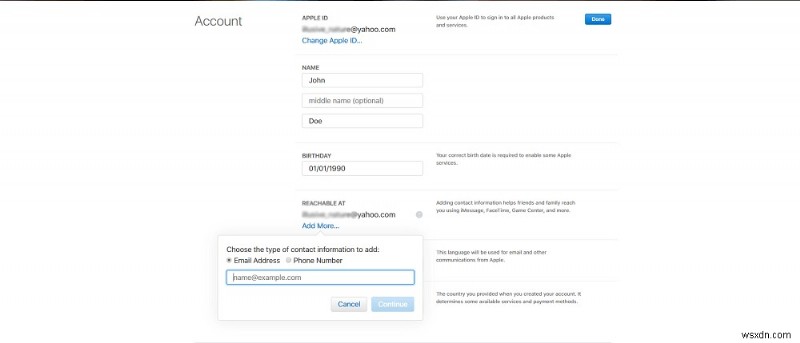 Apple IDをGmailなどの外部メールアドレスからiCloudアドレスに変更する方法