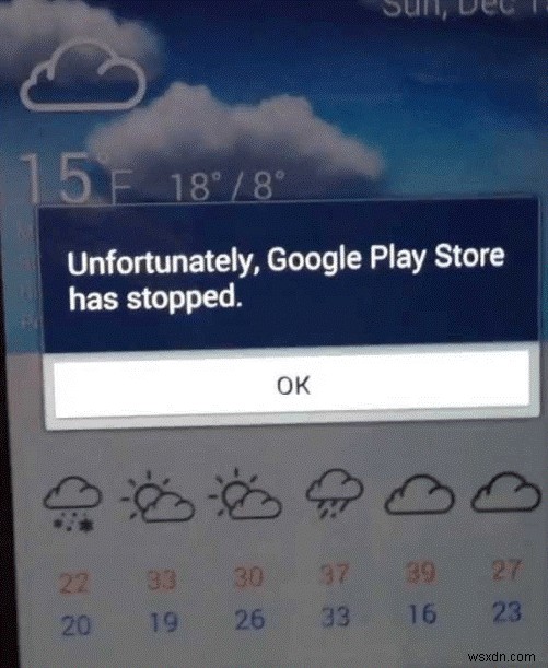 AndroidでGoogle Playストアがクラッシュ・強制終了する問題を解決する方法