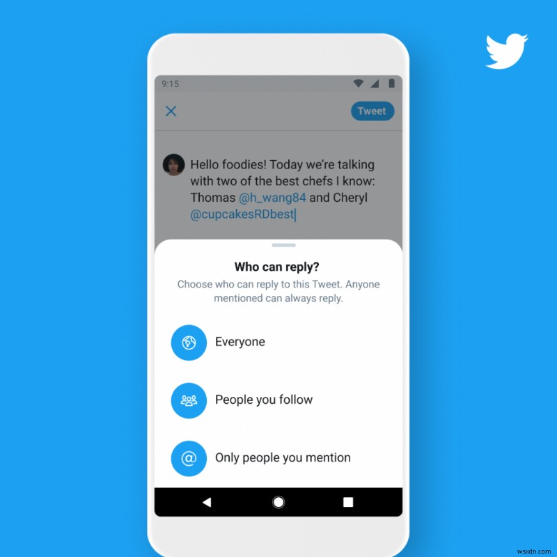 Twitterが「返信制限」機能を導入――誰が返信できるかを選べる新機能の使い方と反応