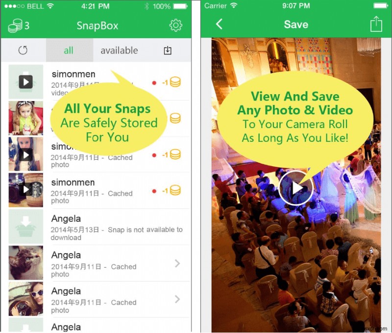 Android/iPhoneでSnapchatの動画を保存・ダウンロードする方法