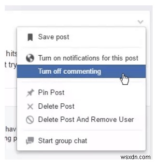 Facebook投稿のコメントをオフにする方法を徹底解説