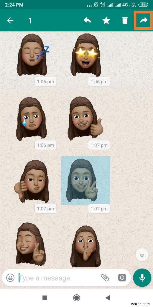 Android版WhatsAppでステッカーを使う方法|Animoji・Bitmoji・Gboardを徹底解説