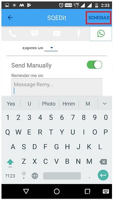 【Android】WhatsAppメッセージを予約送信する方法|無料アプリ「SQEDit」の使い方を解説