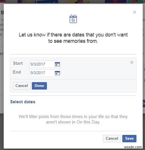Facebookの「思い出」をフィルタリングして、悲しい記憶を非表示にする方法
