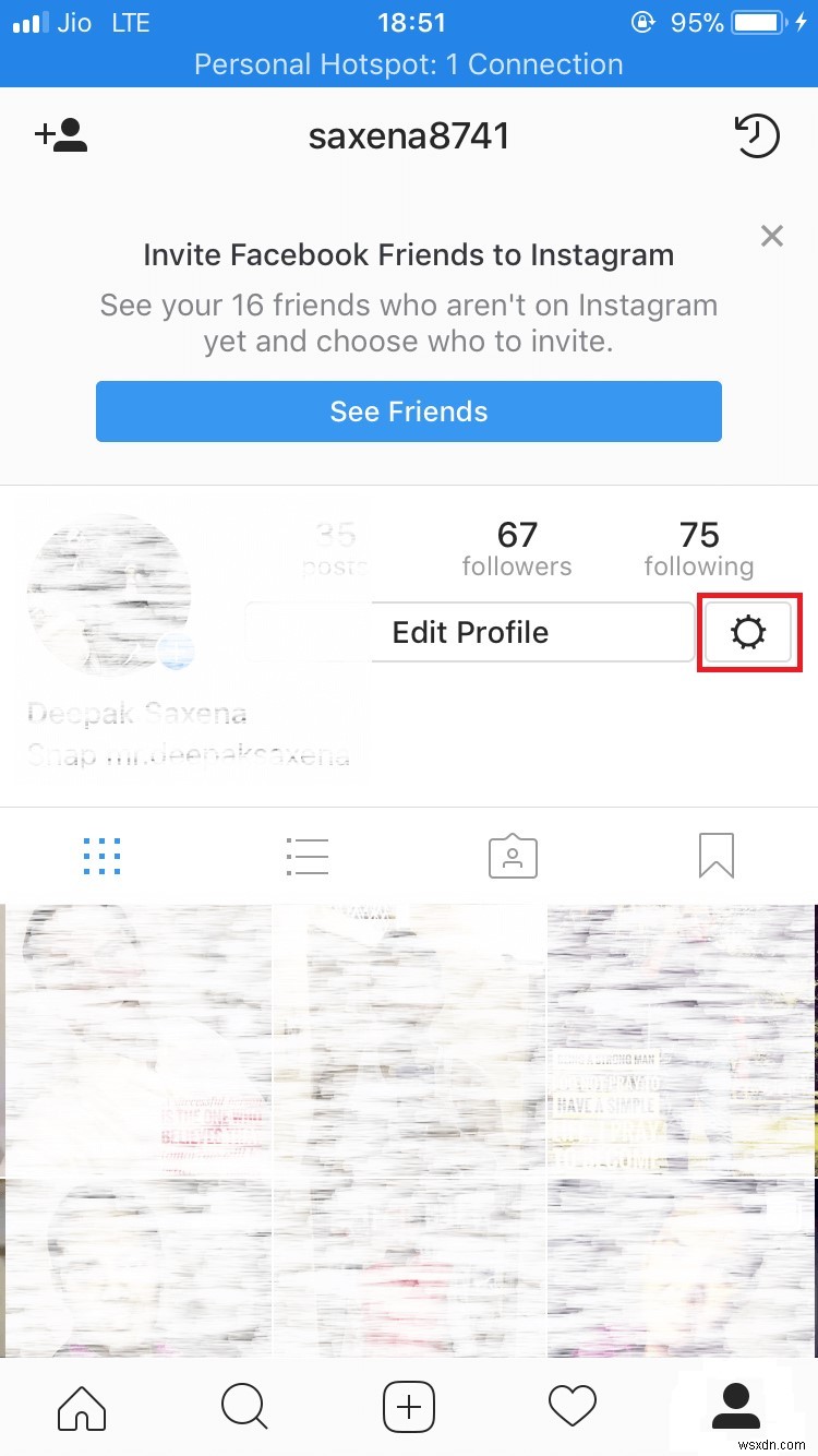 Instagramでアクティビティステータス(最終ログイン)を非表示にする方法