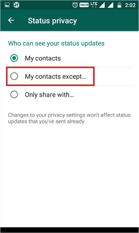 WhatsAppのステータスを特定の相手にだけ非表示にする方法【完全ガイド】
