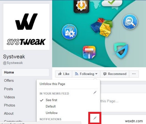 お気に入りのFacebookページの投稿をニュースフィードの最上部に表示する方法