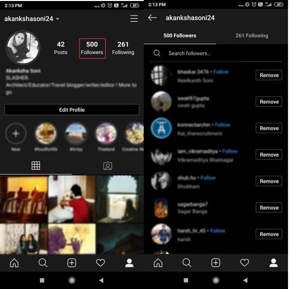 Instagramでフォローさせたくない人を外す方法｜ブロックせずフォロワーを削除する手順