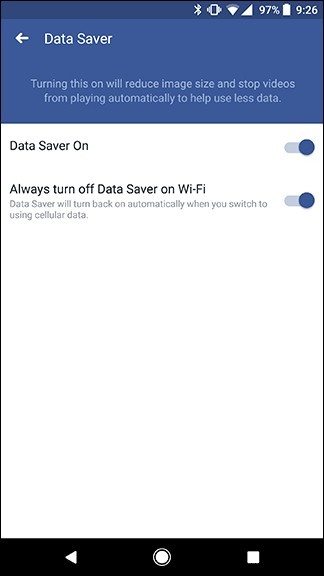 Facebook・Instagram・Snapchatでデータセーバーモードを有効にする方法