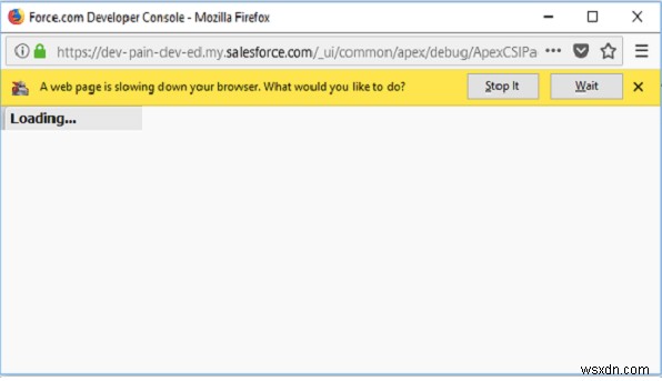 「Webページがブラウザの速度を低下させています」エラーの解決方法【Firefox】