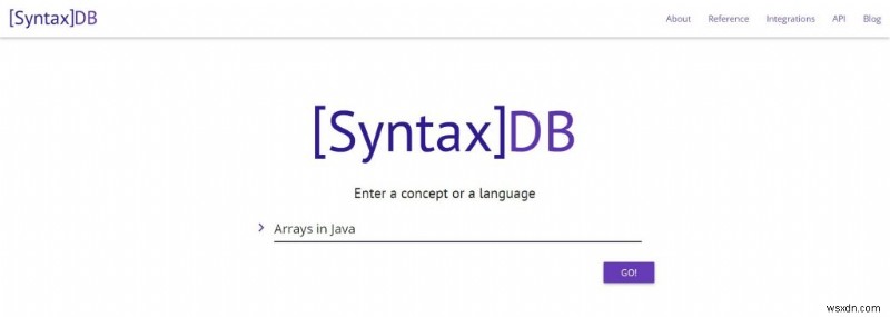 SyntaxDB：すべてのプログラマーの開発作業を楽にする構文検索エンジン