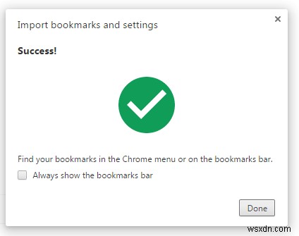 他のブラウザからGoogle Chromeへブックマークをインポートする方法
