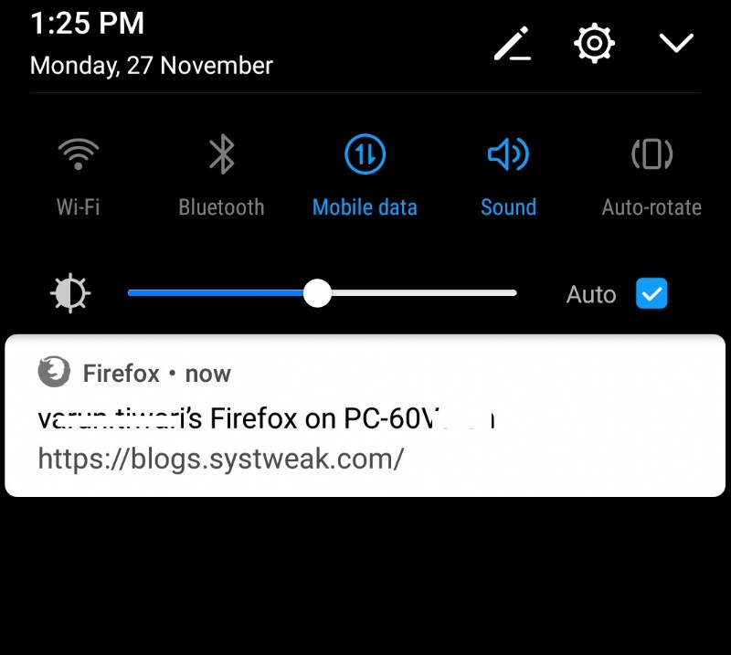 PCとスマートフォンでFirefoxのタブを同期・送信する方法