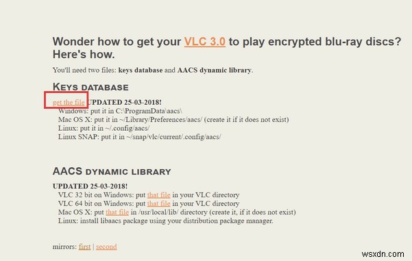 【2022年最新】VLCの「このBlu-rayディスクにはAACSデコード用のライブラリが必要です」エラーを解決する方法