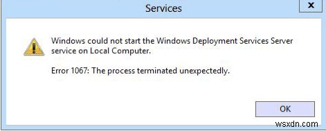 【Windows 10】エラー1067「プロセスが予期せず終了しました」の原因と直し方