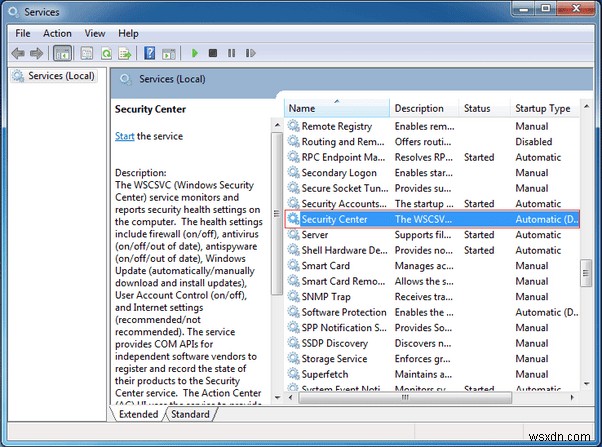 Windowsセキュリティで「セキュリティ プロバイダーがありません」エラーが表示される問題の解決方法