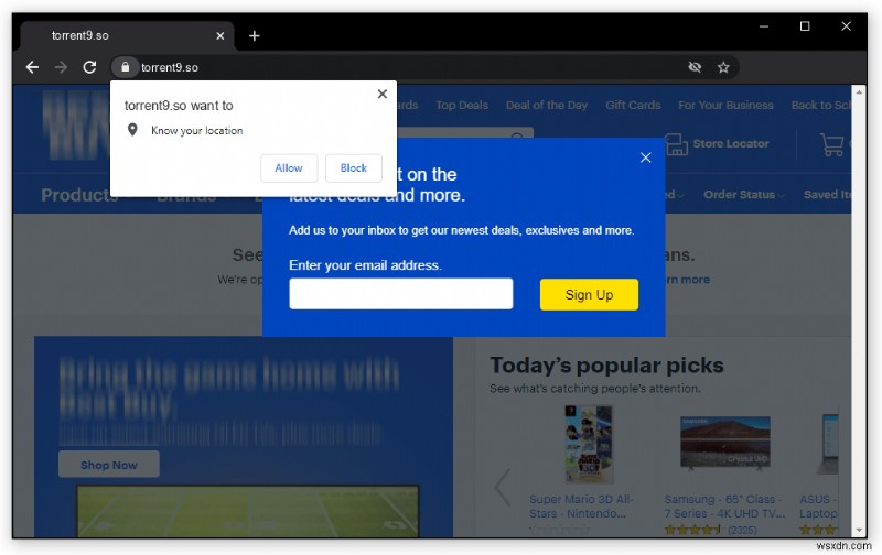 Torrent9.so広告の削除方法|Windowsとブラウザから完全にアンインストールする手順