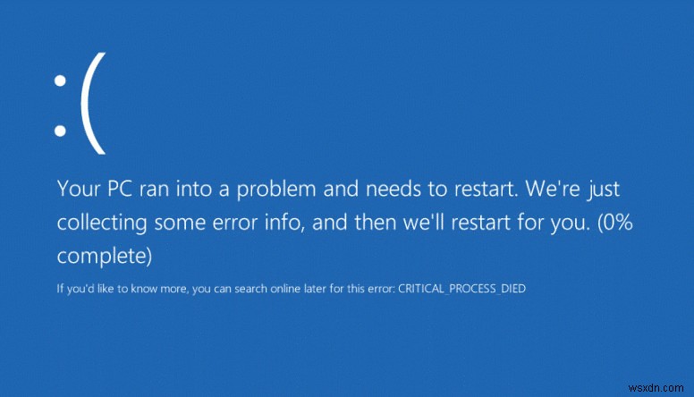 Windows 10で「クリティカル プロセスが終了しました」エラーが出たときの対処法 – BSODを解決する8つの方法