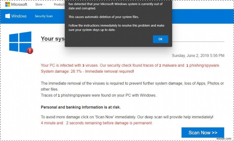 Windows Defenderをすり抜けるマルバタイジング攻撃――「システム破損」ポップアップの脅威と対策法