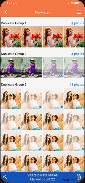【iPhone/iPad】無料アプリ「Similar Selfie Fixer」で類似セルフィー写真を一括削除する方法