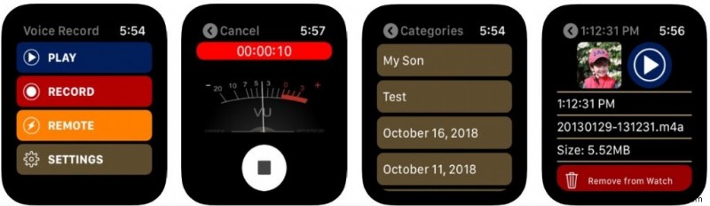 Apple Watchで使えるおすすめボイスレコーダーアプリ5選【録音・編集・共有対応】