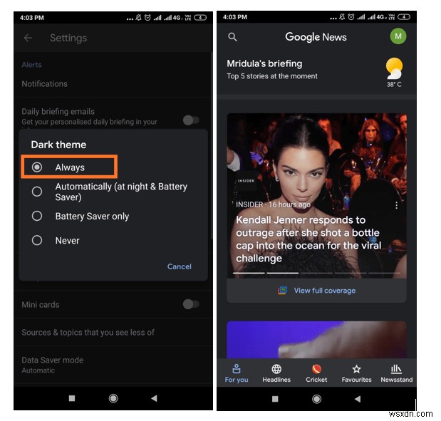 【アプリ別ガイド】Google公式アプリでダークモードを有効にする方法