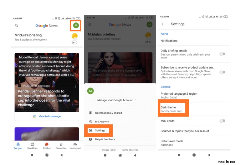 【アプリ別ガイド】Google公式アプリでダークモードを有効にする方法