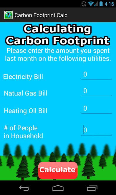 CO2排出量を計算・削減できるカーボンフットプリントアプリ4選