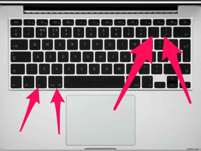 Macでズームイン・ズームアウトする4つの方法【ショートカット・トラックパッド・マウス対応】