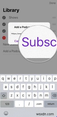 URLを使ってAppleポッドキャストに番組を追加する最も簡単な方法