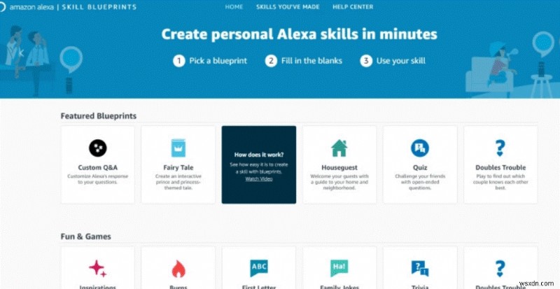 Alexaスキルの作り方を徹底解説!Skill Blueprintsでオリジナルスキルを簡単に作成する方法