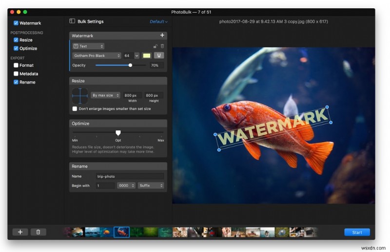無料の透かしソフトウェアで写真に透かし(ウォーターマーク)を追加する方法を徹底解説