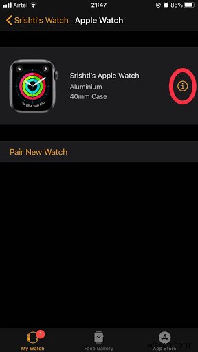 Apple Watchの(i)アイコンとは?全アイコン・記号の意味を徹底解説