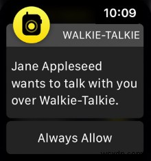 Apple Watchのトランシーバー(Walkie-Talkie)機能の使い方を徹底解説