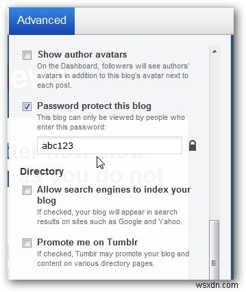 Tumblrで非公開（パスワード保護）ブログを作成する方法