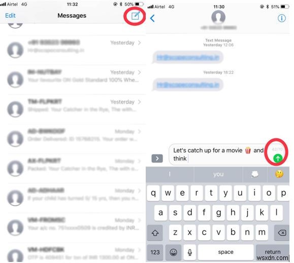 iPhoneでメッセージの文字数を確認する方法|文字数カウンターの設定手順を解説