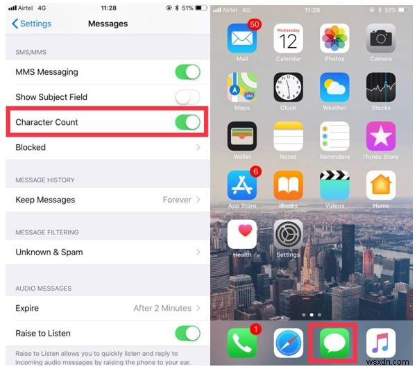 iPhoneでメッセージの文字数を確認する方法|文字数カウンターの設定手順を解説