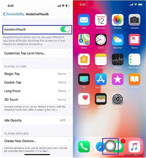 iPhone Xに仮想ホームボタンを追加する方法